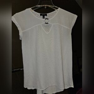 Elegant White Women's Top